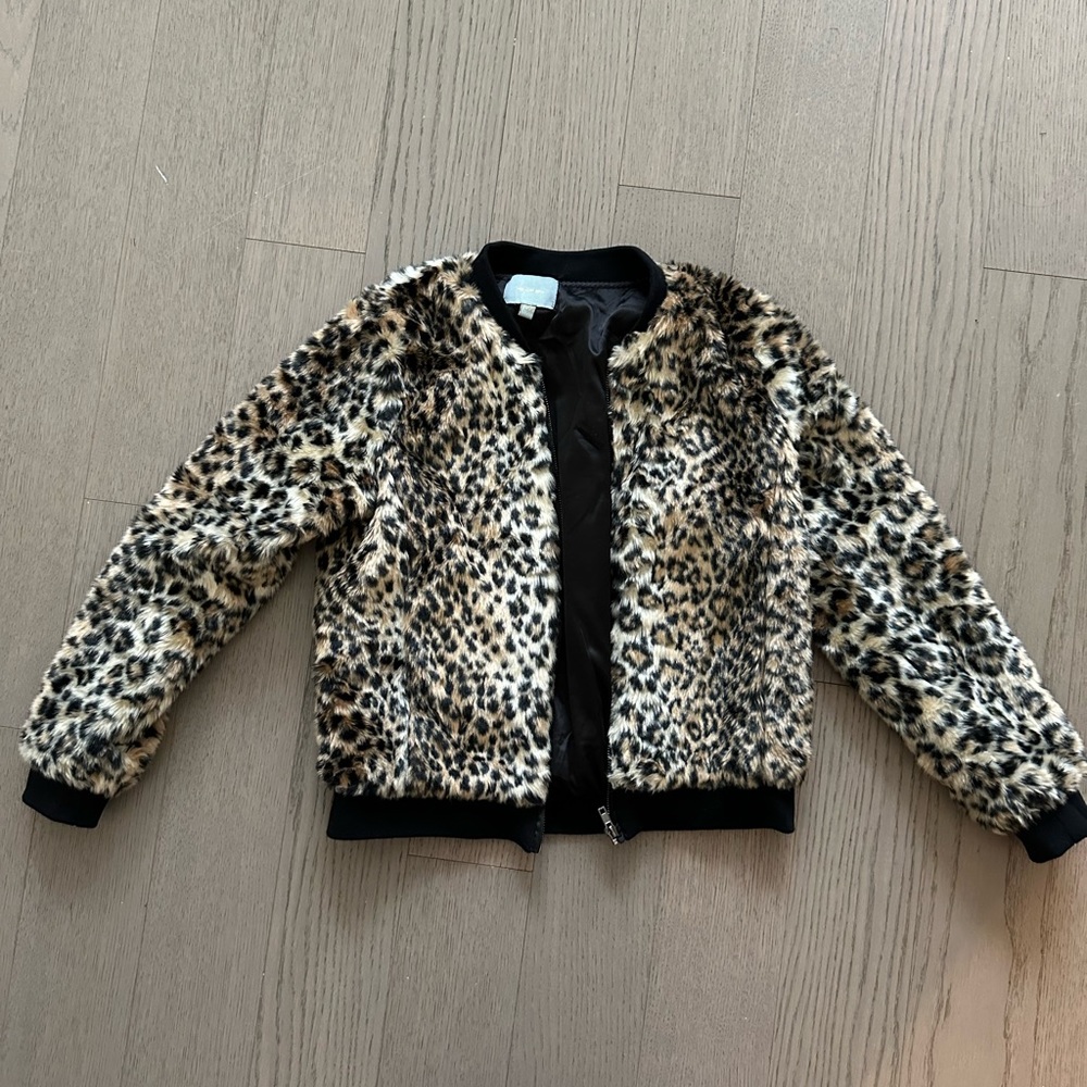 Anthropologie Leopard Print Jacket